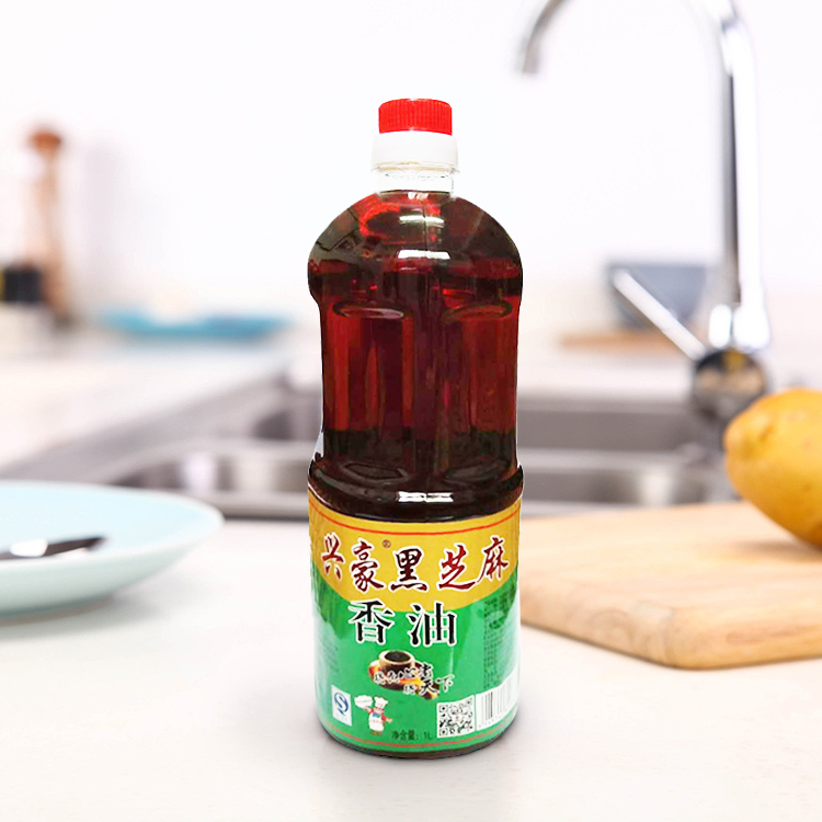 兴豪黑芝麻香油1L